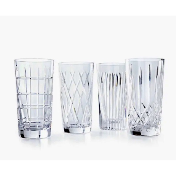 Waterford Crystal Other - Authentic Waterford Gin Journey Hiball Crystal Assorted Set/4 Glasses #40034084